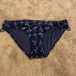 New! Flamingo navy bikini bottoms women’s size XL